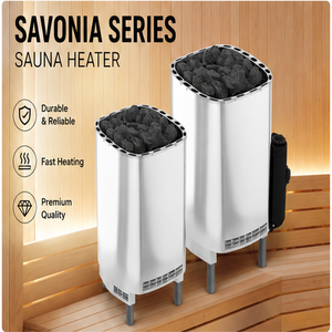 Estufa Eléctrica para Sauna de 12kW, Calentador de Vapor Seco con Control Interno y Externo para Sauna Interior - Product Image 4