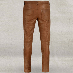 Pantalon en cuir élégant à taille haute et jambes larges, faux cuir de qualité supérieure, mode, meilleur pantalon en cuir pour homme, prix bas, séchage rapide, pantalon en cuir pour femme - Product Image 3