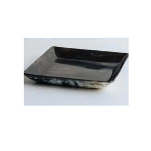 Plateau en corne de buffle de luxe plateaux de service rectangulaires modernes de haute qualité taille personnalisée papier décoratif maison Restaurant - Product Image 4