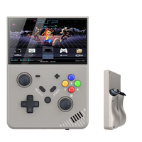 M18 Console électronique portable Lecteur de jeu classique Système open source Jeux intégrés 64 bits Consoles de jeu à fonctions multiples