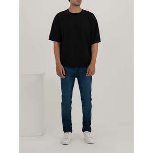 เสื้อยืด HARVE ทรงหลวม น้ำหนัก 300 กรัม สำหรับออกกำลังกาย ดีไซน์เรียบ - Product Image 2