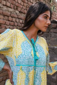 Imprimé personnalisé été bohème robes décontractées pour les femmes dos nu sans manches Maxi fente taille naturelle bouton décoration - Product Image 4