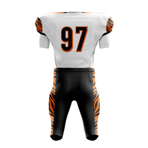 ชุดอเมริกันฟุตบอลแบบปรับแต่งได้ชุดฟุตบอลระบายอากาศได้ดีดีไซน์ขนาดใหญ่พิเศษ - Product Image 2