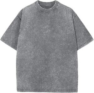 T-shirts Oversize Vierge pour Hommes – Vente en Gros, Option Logo Personnalisé, 100% Coton 280 GSM, Couleur Unie, Coupe Ample et Carrée, Manches Courtes - Product Image 4