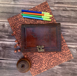 Cuaderno de diario de cuero genuino A5 Vintage, papel rayado con impresión en relieve, Bloc de notas diario, diarios de entusiastas de automóviles, hombres y mujeres - Product Image 3