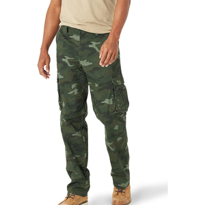 กางเกงคาร์โก้ยุทธวิธีผู้ชายลายพรางน้ำหนักเบาหลายกระเป๋าสำหรับเดินป่าตั้งแคมป์และต่อสู้ - Product Image 1