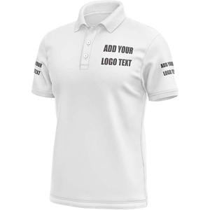 Moda marca Logo bordado Diseño hombres verano manga corta 100% algodón para Polo Golf camiseta al por mayor - Product Image 1