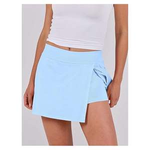 Jupe de tennis personnalisée pour femmes - Tissu polyester et élasthanne, évacuation de l'humidité, respirant, écologique, pour l'entraînement des adultes - Product Image 5