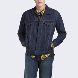 Vestes en jean pour hommes, couleur personnalisée et confortable, prix de gros, bonne qualité pour l'hiver - Product Image 1