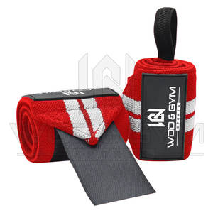 Muñequeras de seguridad para Fitness con logotipo personalizado Unisex, gran oferta, venta al por mayor, accesorios de gimnasio para levantamiento de pesas, deportes y entrenamiento - Product Image 3