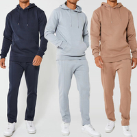 Conjunto Deportivo Informal de Invierno con Capucha de Forro Polar, Transpirable, Antipilling, Unisex, Opciones de Logotipo Personalizado OEM, Sudadera con Capucha y Pantalones Deportivos