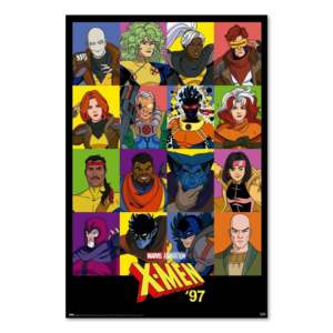Modern Art Deco X-Men Comics <b>Poster</b> From '97 Comic Series Season 2 61x91.5 cm Wall Hanging Decorative Paper - Product Image 1