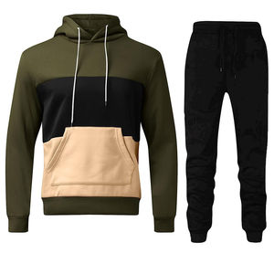 Chándal personalizado para hombre, chaqueta atlética para correr, chándal informal con capucha, chaqueta de chándal, trajes para hombre, chándales activos informales a bajo precio - Product Image 1