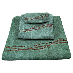Vente en gros de serviettes de bain et de cuisine en coton brodées sur mesure de luxe tricotées en haute qualité à bas quantité minimale de commande pour les hôtels - Product Image 4
