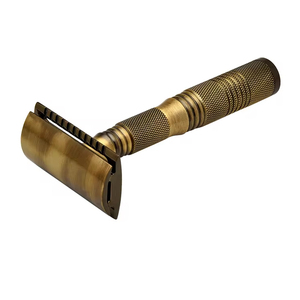 Maquinilla de afeitar de seguridad con hoja de doble filo ajustable personalizada, uso de cuidado personal de proveedor indio - Product Image 4