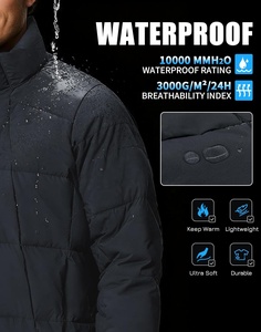 เสื้อแจ็คเก็ตกันลมคุณภาพสูงแบบสั่งทำได้สำหรับทุกเพศ คอเต่า ผ้าโพลีเอสเตอร์ ซิปครึ่งตัว มีกระเป๋าหน้า - Product Image 5