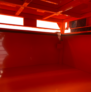 Contenedor de Almacenamiento Industrial Apilable de Acero Inoxidable Resistente, Galvanizado con Zinc, con Tapa con Bisagras para Logística de Fábrica - Product Image 3