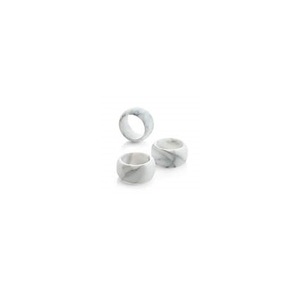 Soporte de anillo redondo para servilletas, accesorios de decoración de mármol para el hogar y el jardín, tamaño personalizado, gran calidad, venta al por mayor - Product Image 5
