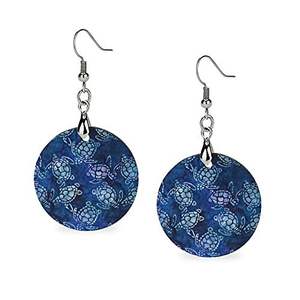 Nuevo diseño, imagen de alta calidad, superventas con el mejor precio, pendientes africanos hechos a mano impresos, madera - Product Image 6