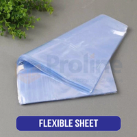 Film PVC thermorétractable PROLINE en gros, rouleau de film transparent souple, 50-500 microns, flexible, transparent, écologique, qualité alimentaire