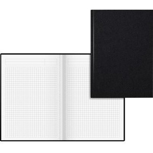 Carnet à carreaux noir DIN A5 Knig & Ebhardt, 96 feuilles - Product Image 1
