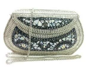 Luxueux de la plus haute qualité fabriqué à la main hautement poli Beau sac à main de mode en laiton personnalisé pour les femmes de l'Inde, - Product Image 5