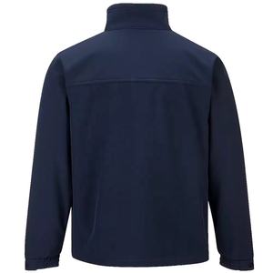 Veste coupe-vent imperméable softshell pour hommes grande taille en duvet chauffant personnalisé de haute qualité pour l'extérieur décontracté - Product Image 2