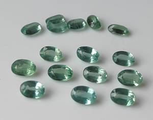 4x6mm-7x9mm ไคยาไนต์ธรรมชาติอัญมณีหลวมเจียระไนทรงรีสำหรับทำเครื่องประดับ - Product Image 4