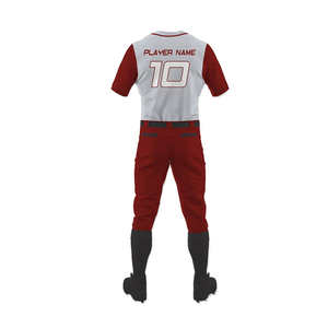 Uniforme de béisbol ligero con logotipo personalizado con Moq bajo Uniformes de béisbol transpirables y cómodos de nuevo estilo - Product Image 3