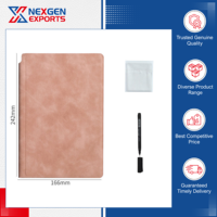 Última Llegada de Cuadernos de Tapa Dura de Alta Calidad, Cuaderno de Pizarra Blanca A5 de Cuero PU, para la Escuela, Oficina, Hogar y Educación, de Bajo Costo
