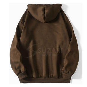 Sweat à capuche premium à épaules tombantes avec coupe décontractée et texture de tissu lisse, sweat à capuche basique à épaules tombantes - Product Image 2