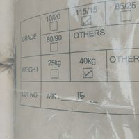 Asphalte soufflé de la meilleure qualité dans des sacs de 40 kg pour l'exportation adapté au revêtement anti-corrosion ou imperméable pour le toit et le conteneur