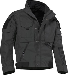 Elegante chaqueta de lona Cordura para hombre-Ajuste cómodo Tela duradera Impermeable y transpirable Logotipo frontal - Product Image 4