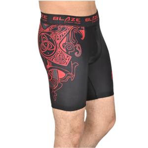 Blaze Short de compression à sublimation écologique personnalisé Short d'entraînement BJJ pour l'athlète avec Nogi pour la course à pied Short d'entraînement - Product Image 6