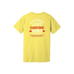เสื้อยืดผ้าฝ้ายผสมผ้าฝ้าย/ผ้าฝ้าย100% พิมพ์ลายแบบหลวมใน160-180 + GSM การออกแบบที่ปรับแต่งได้และสีในราคาถูก - Product Image 6