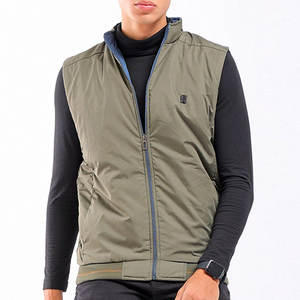 Precio barato Ligero Chaleco de bombardero de calidad superior Cuello alto Color único Conformable Aspecto atractivo Chaleco Softshell - Product Image 1