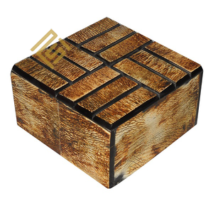 Top Selling Jewellery Decorative Boxes with Unique MOP Custom Logo for Home Decoration Indian Handicraft Horn Bone Necklace - Product Image 4