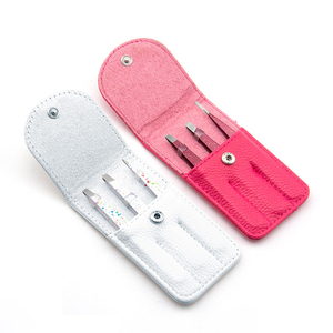 Pinzas para pestañas con logotipo personalizado de alta calidad, aplicador de pestañas personalizado profesional, Punta puntiaguda para pestañas postizas a granel, uso de belleza - Product Image 5