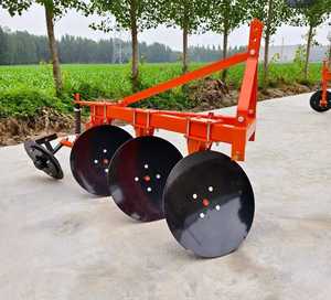 Plough Heavy Duty Hydraulic Disc Plough Machine 24-32 Inch Blade Gasoline Powered 4-Row Farm <b>Cultivator</b> Seed Feeder 5-Year - Product Image 4