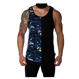 Mens Ribbed Tank Top For Gym Running Workout Training Sleeveless Fitness <b>Muscle</b> Tight Fit Ribbing Sports <b>Vest</b> Shirt - Product Image 1