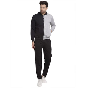 Haute qualité personnalisé décontracté Streetwear sweat et pantalon pulls à capuche hommes survêtement double couleur à manches longues confortable - Product Image 4