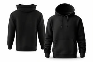 Sudadera con capucha de alta calidad, ropa informal de calle de Hip Hop, ropa pesada de talla grande, ligera, 100% de algodón, sudaderas con capucha para hombre - Product Image 2