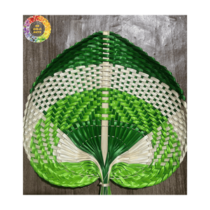 Precio competitivo para ventilador de mano Slik de bambú personalizado duradero personalizado de muchos tamaños portátil personalizado sublimado de Vietnam - Product Image 2