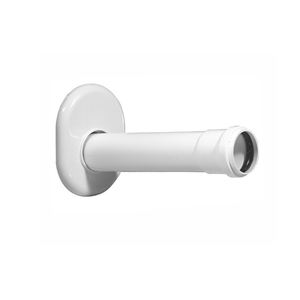 Groupe complet de fournitures de bain avec rosace excentrique et tige blanche - Product Image 2