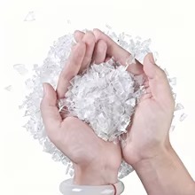 Flocons de bouteilles PET recyclées d'Afrique du Sud, matériau de recyclage PET transparent pour la fabrication de plastique, production de fibres de polyester - Product Image 3
