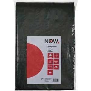 Bâche tissée multi-usages vert olive 6000 mm x 8000 mm, poids 100 g/m², avec œillets en aluminium, 100 % imperméable, NOUVEAU - Product Image 3