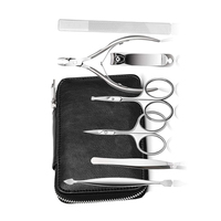 KAAMIR INSTRUMENTS KI-MK-69 Kit de manucure professionnel de haute qualité en acier inoxydable léger, réutilisable, classique et personnalisable