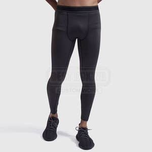 Legging de gymnastique pour hommes en tissu doux pour l'entraînement à la course et la gymnastique quotidienne - Product Image 2