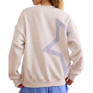 Vestido de sudadera suave de alta calidad, estampado y bordado, sudaderas personalizables para mujer, sudadera con relieve 3D, venta al por mayor - Product Image 2