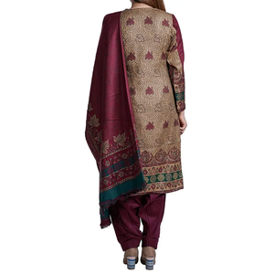 Nuevo Salwar Kameez Pakistaní de Alta Calidad para Verano/Invierno, Vestidos de Tela Lawn para Mujer, Bordados, para Fiestas, que Absorben la Humedad y Protegen del Sol - Product Image 3